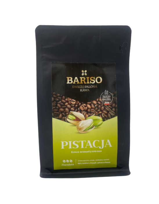 Świeżo palona kawa ziarnista pistacja 200 g | Bariso