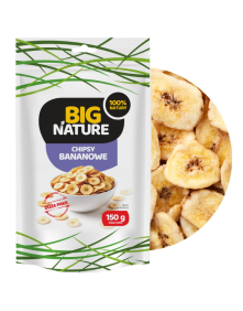Chipsy bananowe 150 g | Big Nature