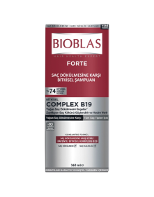 Szampon ziołowy na wypadanie włosów 360 ml | Bioblas Forte