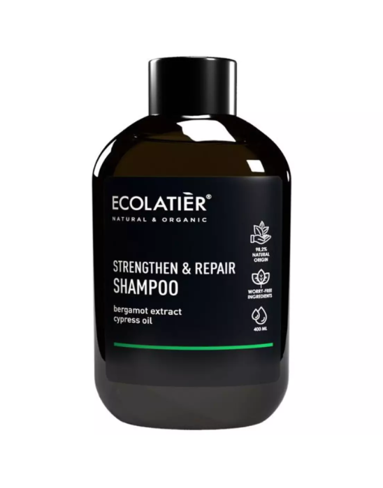 Szampon dla mężczyzn wzmacniający i regenerujący 400 ml | Ecolatier