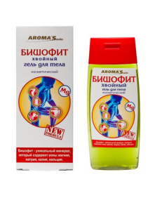 Żel do ciała biszofit z ekstraktem drzew iglastych 100 ml | Aroma Saules