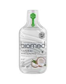 Płyn do płukania jamy ustnej natural whitening 500 ml | Biomed