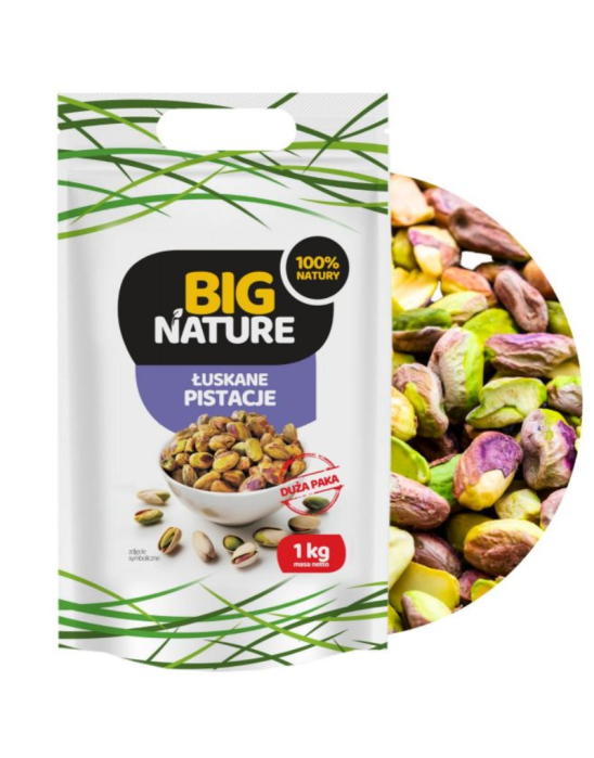 Łuskane pistacje 1 kg | Big Nature