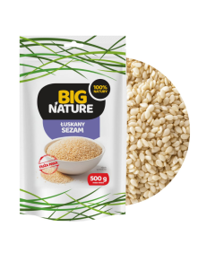 Łuskany sezam 500 g | Big Nature