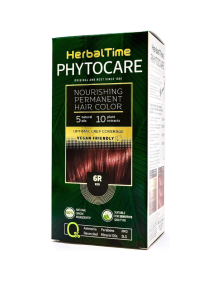 Farba do włosów 6R czerwony 1 szt | Herbal Time Phylocare