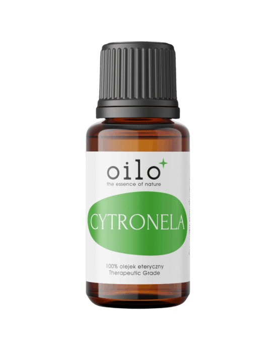 Organiczny olejek eteryczny cytronela 5 ml | Oilo Bio