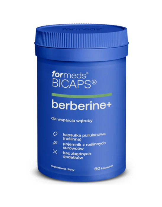 Bicaps berberine+ 60 kaps | Formeds