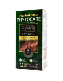 Farba do włosów 7C ciepła miedź 1 szt | Herbal Time Phylocare