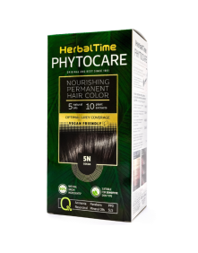 Farba do włosów 5N kakao 1 szt | Herbal Time Phytocare