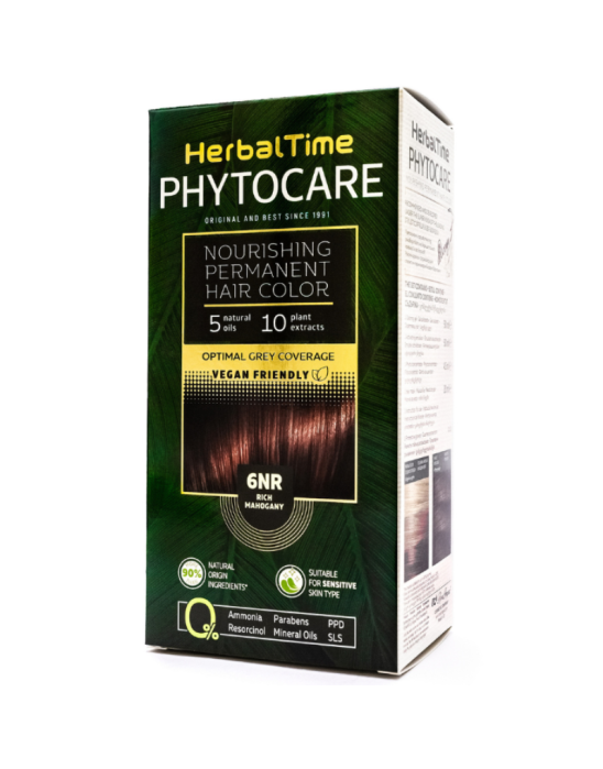 Farba do włosów 6NR bogaty machoń 1 szt | Herbal Time Phytocare