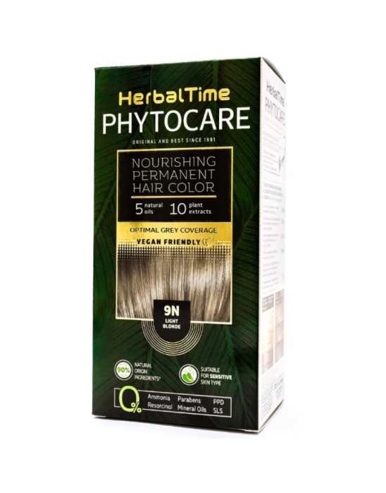 Farba do włosów 9N rozświetlony blond 1 szt | Herbal Time Phytocare