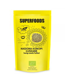 Nasiona konopi łuskane 200 g | Superfoods