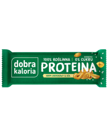 Baton proteinowy krem orzechowy i sól 45 g | Dobra kaloria