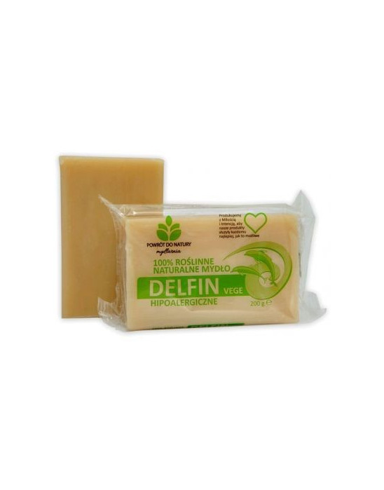 Hipoalergiczne mydło delfin 100 % naturalne, roślinne | Powrót do natury