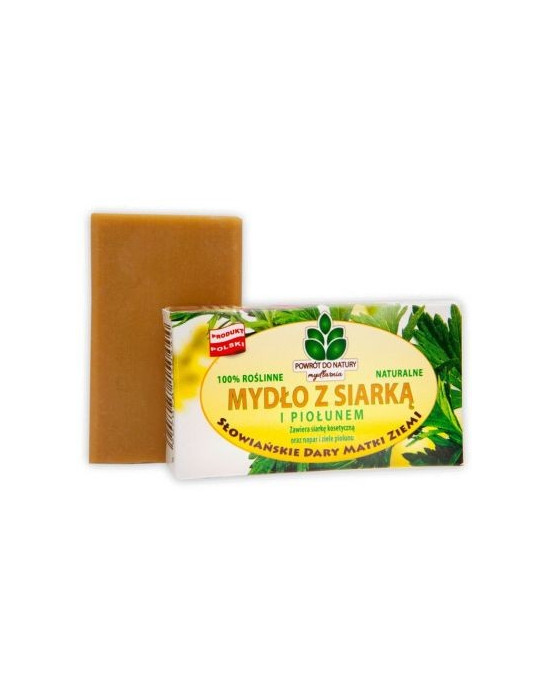 Mydło z siarką i piołunem 100 g| Powrót do natury