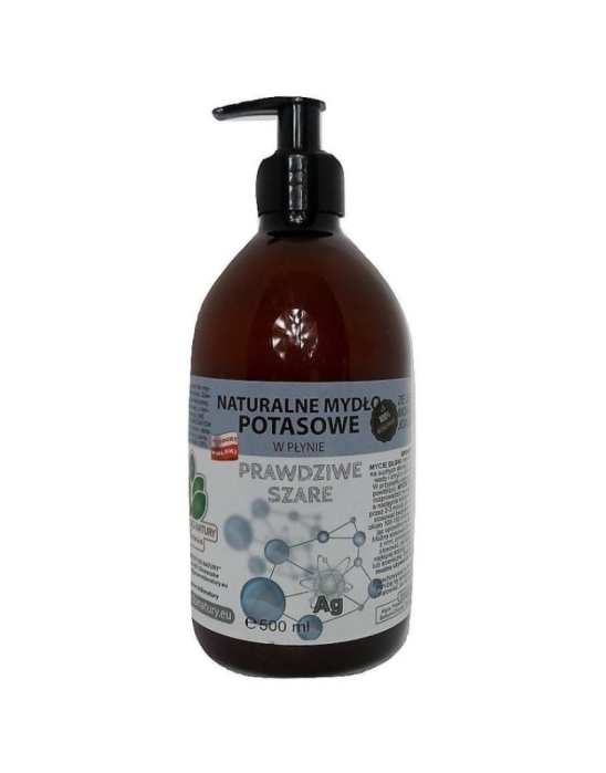 Mydło potasowe w płynie prawdziwe szare 500 ml | Powrót do natury