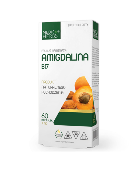 Amigdalina B17 60 kaps | Medica Herbs