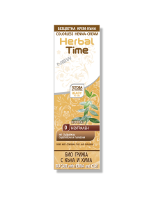Henna do włosów 0 bezbarwna 75 ml | Herbal Time