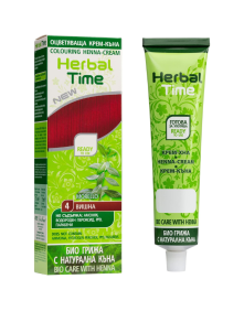 Henna do włosów 4 wiśnia 75 ml | Herbal Time