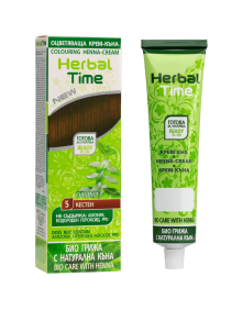 Henna do włosów 5 kasztan 75 ml | Herbal Time