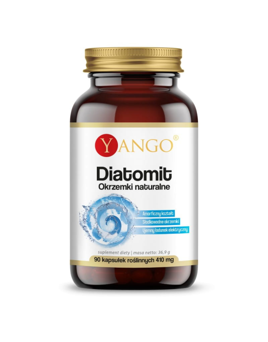Diatomit okrzemki naturalne 90 kaps | Yango