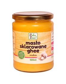 Masło sklarowane ghee czosnkowe 520 ml | Palce Lizać