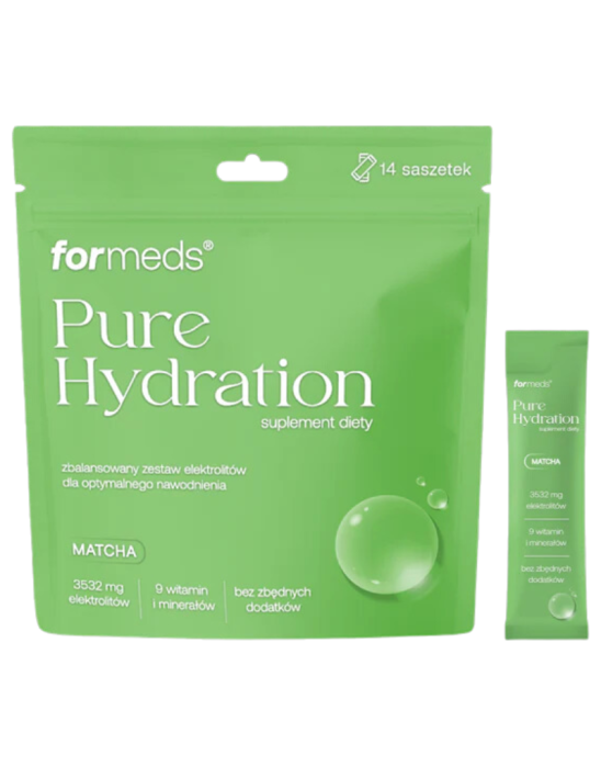 Zestaw elektrolitów pure hydration 14 saszetek | Formeds