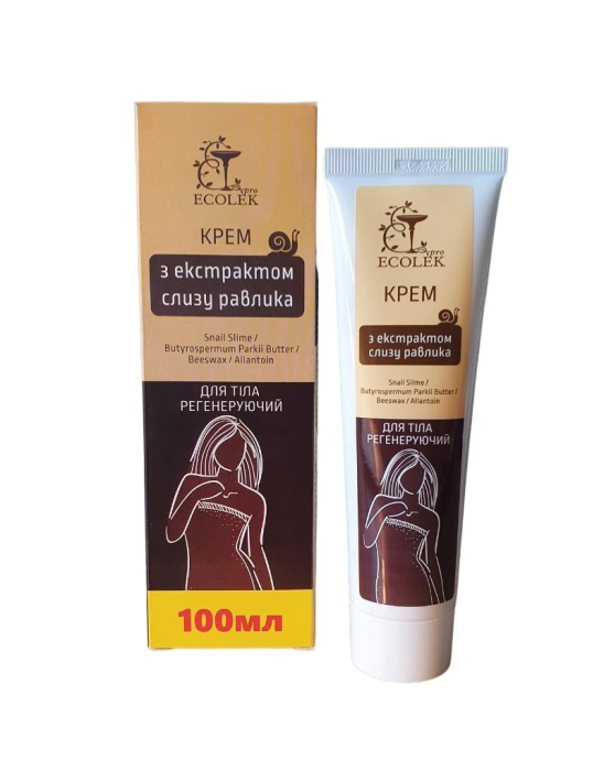 Krem do twarzy i ciała z ekstraktem śluzu ślimaka 100 ml | Ekolek