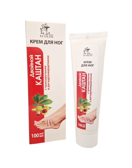 Krem do nóg podwójny kasztanowiec 100 ml | Ecolek