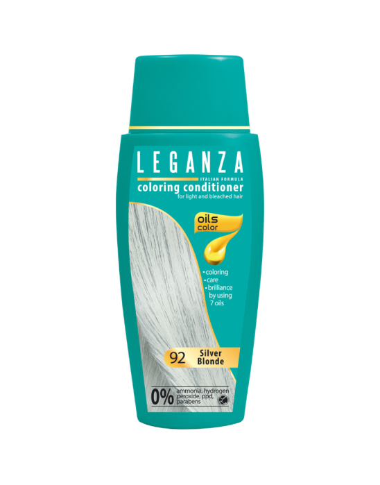 Koloryzujący balsam do włosów 92 srebrny blond 150 ml | Leganza