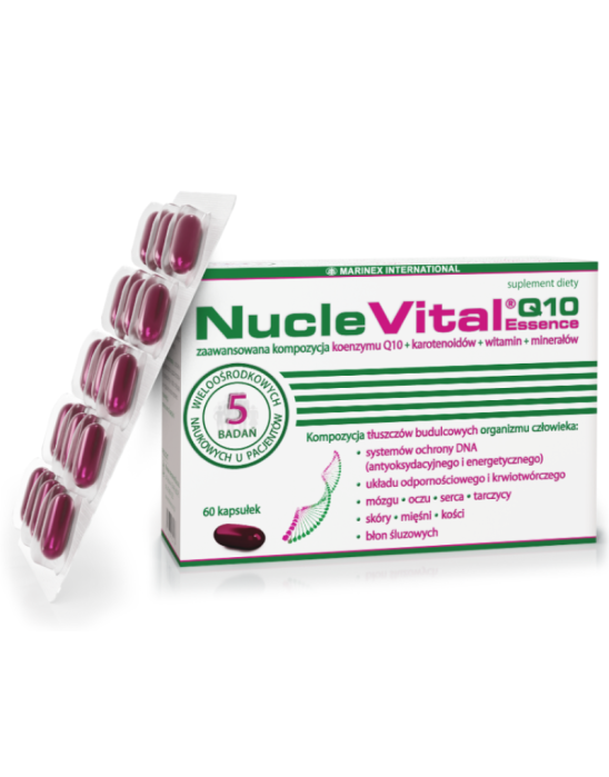 NucleVital Q10 essence 60 kaps | Marinex