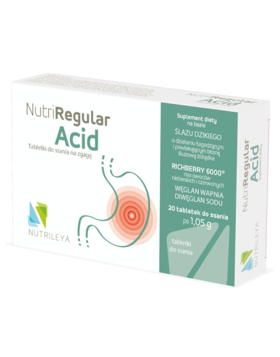 NutriRegular Acid 20 tabl do ssania | Nutrileya