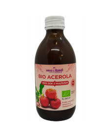 Bio sok acerola z miąższem 250 ml | Owoce z dżungli