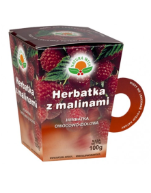 Herbatka owocowo-ziołowa z malinami 100 g | Natura Wita