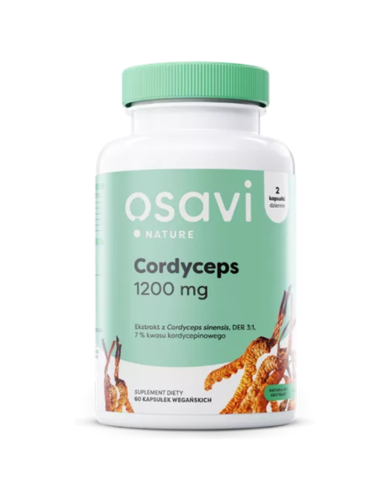 Cordyceps 1200 mg 60 kaps | Osavi