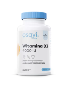 Witamina D3 4000 IU 60 kaps | Osavi