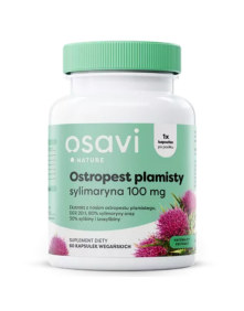 Ostropest plamisty sylimaryna 100 mg 60 kaps | Osavi