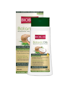 Szampon na wypadanie włosów z olejem kokosowym 360ml | Bioblas