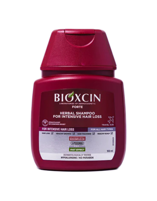 Szampon forte przeciw silnemu wypadaniu włosów 100 ml | Bioxcine