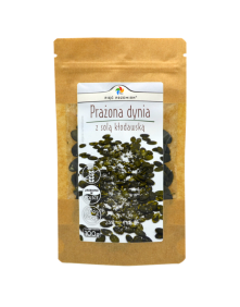 Prażone pestki dyni z solą kłodawską 100 g | Pięć Przemian