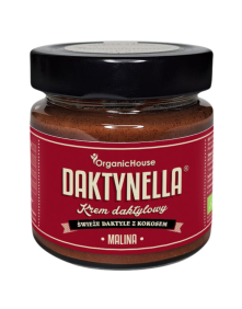 Daktynella krem daktylowy z kokosem i maliną 190 g | Organic House