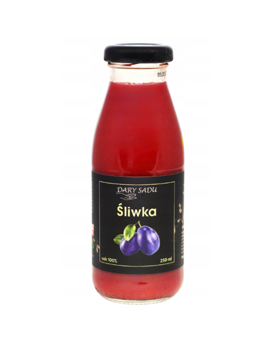 Sok 100% z śliwki 250 ml | Dary Sadu