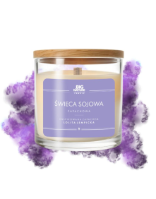 Świeca sojowa inspirowana zapachem Lolita Lempicka 150g | Big Nature