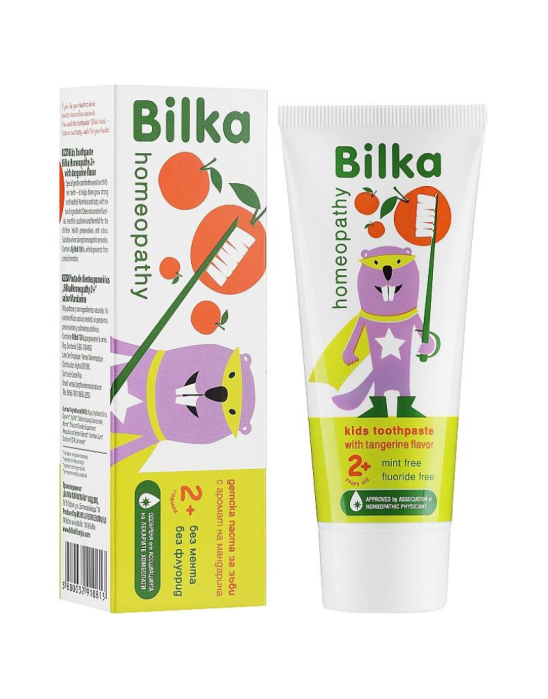 Pasta do zębów homeopatyczna mandarynkowa dla dzieci Bilka Dent 50 ml