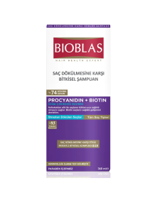Szampon ziołowy do wszystkich rodzajów włosów Bioblas 360 ml
