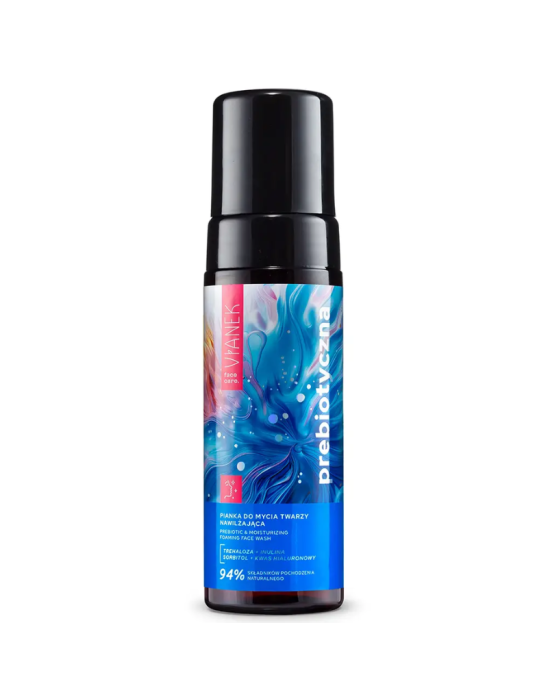 Prebiotyczna pianka do mycia twarzy nawilżająca 150 ml | Vianek