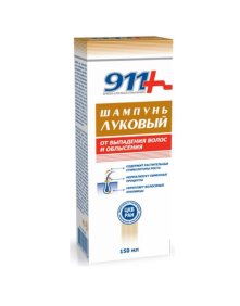Szampon cebulowy do włosów wypadających 150 ml | 911+