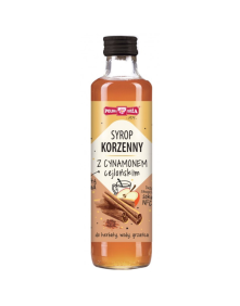 Syrop korzenny z cynamonem cejlońskim 250 ml | Polska Róża