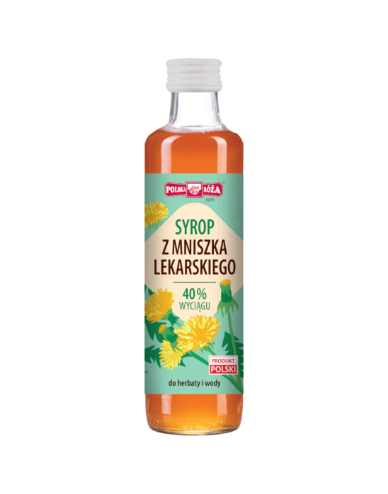 Syrop z mniszka lekarskiego 250 ml | Polska Róża