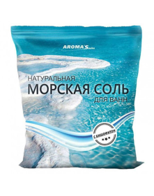 Sól morska do kąpieli z biszofitem 1 kg | Aroma Saules